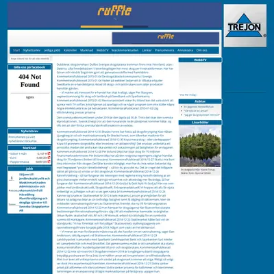 Skogsaktuellt startsida 2015