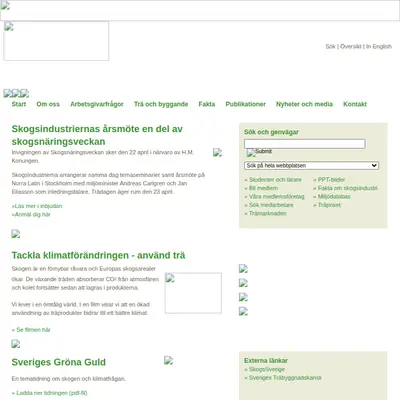 Skogsindustrin startsida 2008