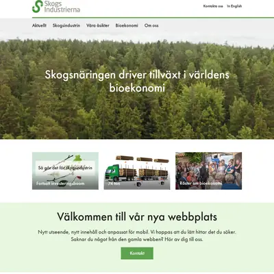 Skogsindustrin startsida 2016