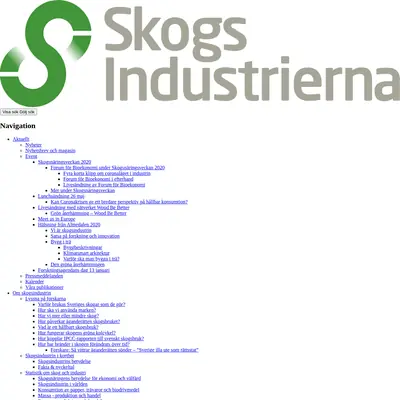 Skogsindustrin startsida 2021