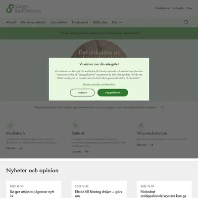 Skogsindustrin startsida 2023