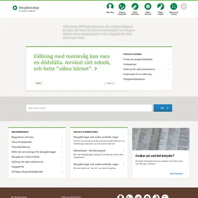 www.skogskunskap.se startsida 2017