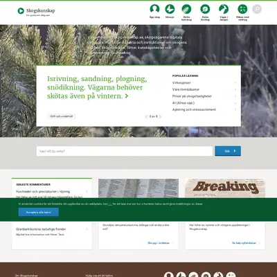 www.skogskunskap.se startsida 2023