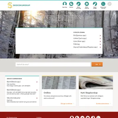 www.skogskunskap.se startsida 2024