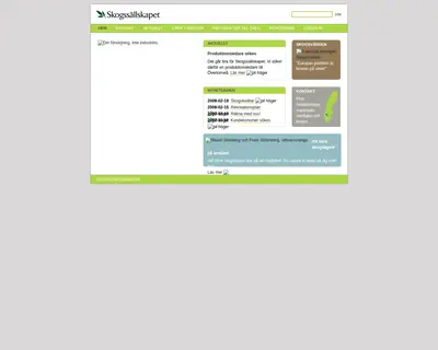 www.skogssallskapet.se startsida 2008