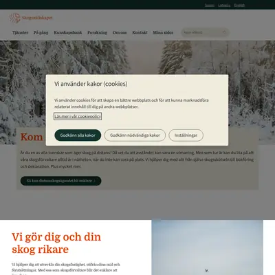 www.skogssallskapet.se startsida 2025