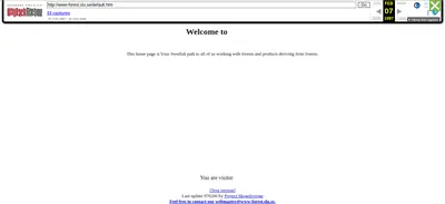 skogssverige.se startsida 1997