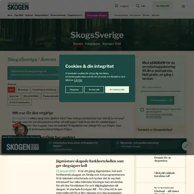 skogssverige.se startsida 2026