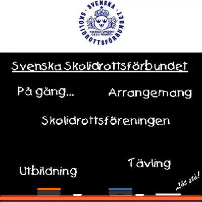 Svensk Skolidrott startsida 1996