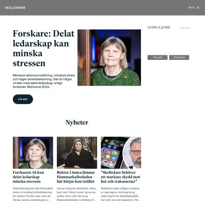 Skolledaren startsida 2024
