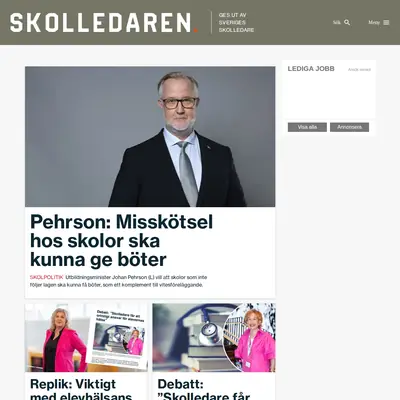 Skolledaren startsida 2025