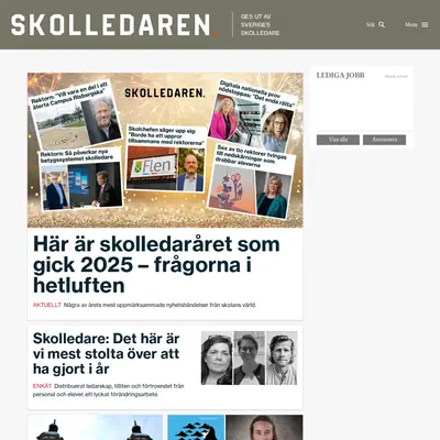 Skolledaren startsida 2026
