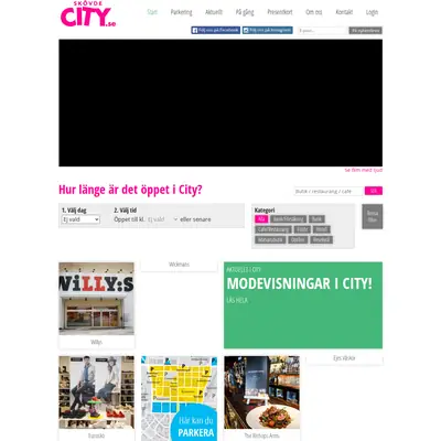 Skövde City startsida 2015