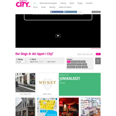 Skövde City startsida 2017