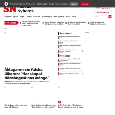 skovdenyheter.se webb-tv startsida 2018