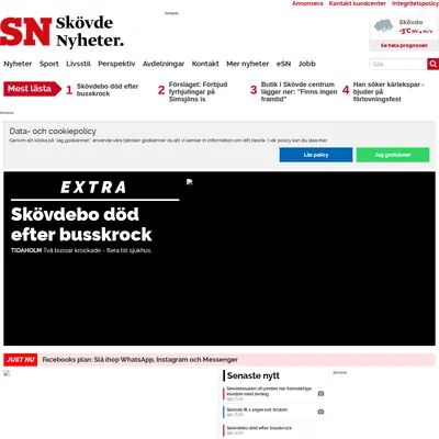 skovdenyheter.se webb-tv startsida 2019
