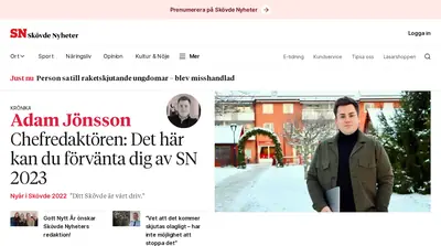 skovdenyheter.se webb-tv startsida 2023
