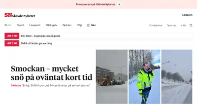 skovdenyheter.se webb-tv startsida 2025