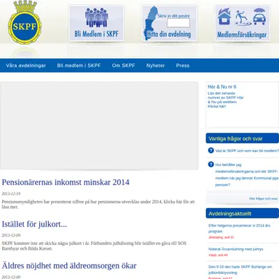 SKPF - Här&Nu startsida 2014