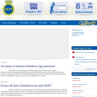 SKPF - Här&Nu startsida 2015