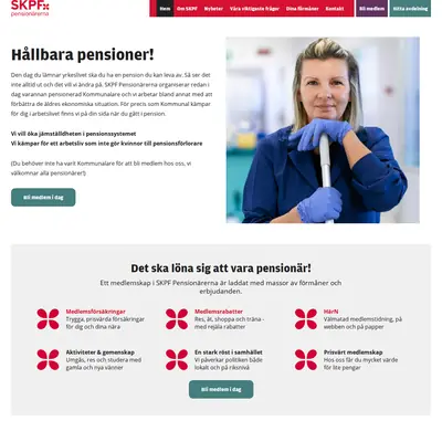 SKPF - Här&Nu startsida 2020
