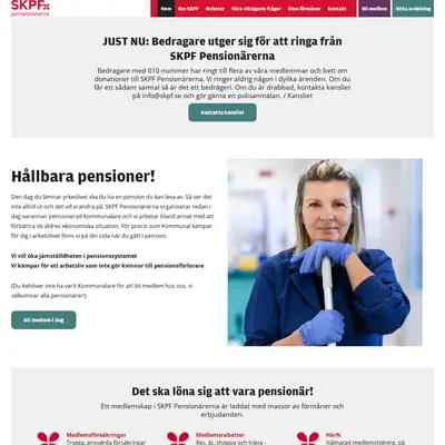 SKPF - Här&Nu startsida 2021