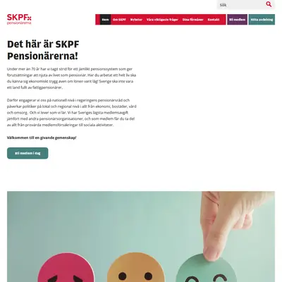 SKPF - Här&Nu startsida 2022