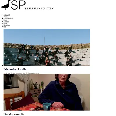 skurupsposten.se startsida 2017