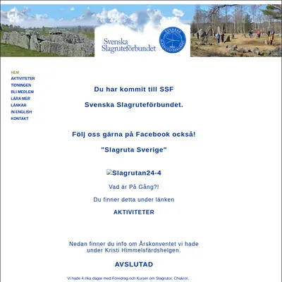 Slagrutan startsida 2025