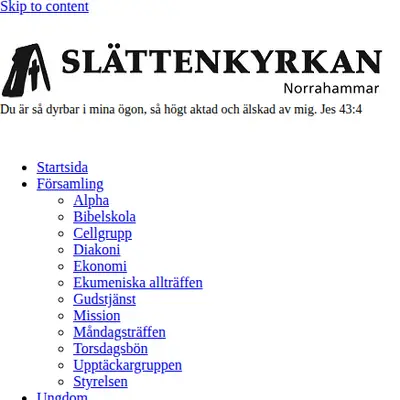 Slättenkyrkan startsida 2021