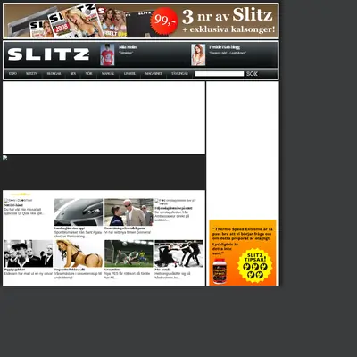 slitz.se startsida 2009