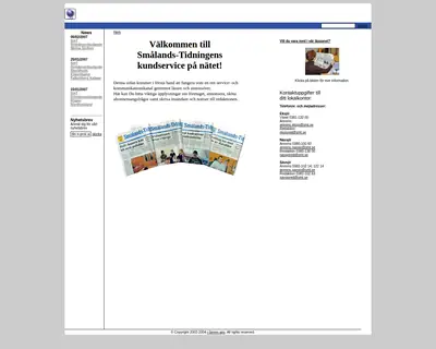 www.smalandstidningen.se startsida 2007