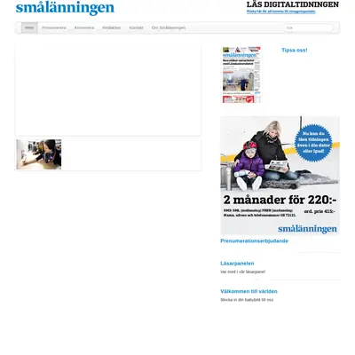 www.smalanningen.se startsida 2013