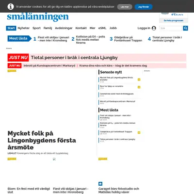 www.smalanningen.se startsida 2018