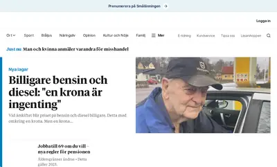 www.smalanningen.se startsida 2023