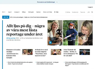 www.smalanningen.se startsida 2025