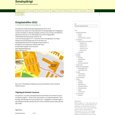 Smalspårigt startsida 2013