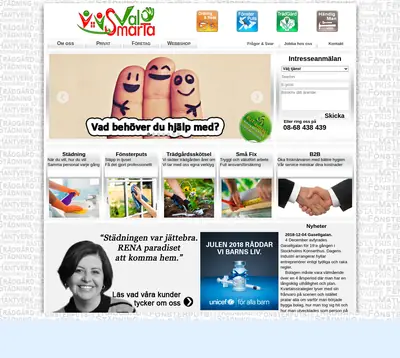 Smarta Val (smartavalsverige.se) startsida 2019
