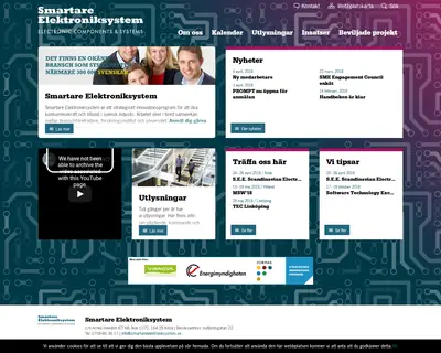 www.smartareelektroniksystem.se startsida 2018