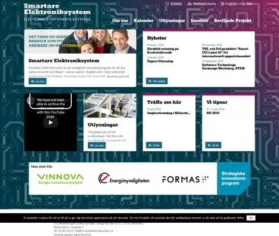 www.smartareelektroniksystem.se startsida 2019