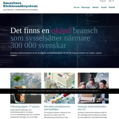 www.smartareelektroniksystem.se startsida 2022