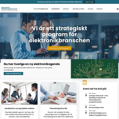 www.smartareelektroniksystem.se startsida 2024