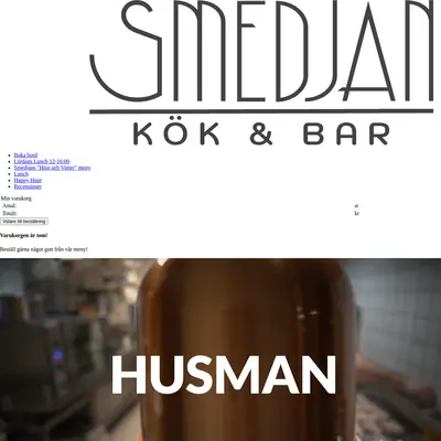 SMEDJAN startsida 2025
