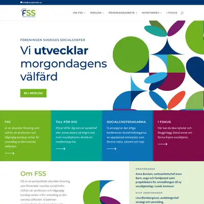 FSS nyhetsbrev Socialchefen startsida 2026