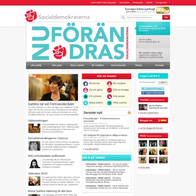 Socialdemokraterna i Bräcke startsida 2011