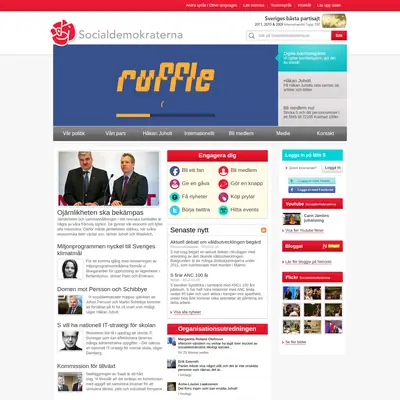 Socialdemokraterna i Bräcke startsida 2012
