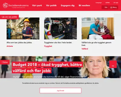 Socialdemokraterna i Bräcke startsida 2018