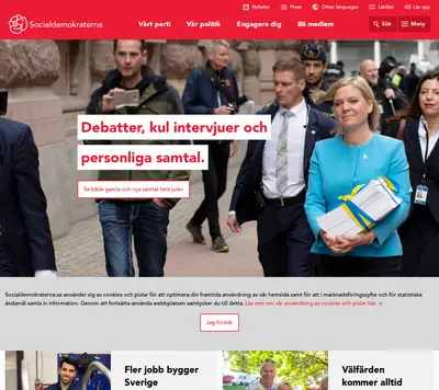 Socialdemokraterna i Bräcke startsida 2021
