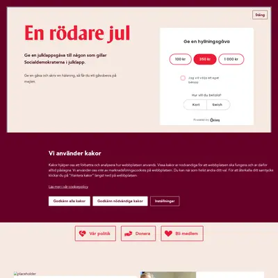 Socialdemokraterna i Bräcke startsida 2025