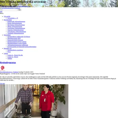 Socialdemokraterna i Sjuhärad startsida 2024